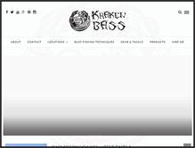 Tablet Screenshot of krakenbass.com